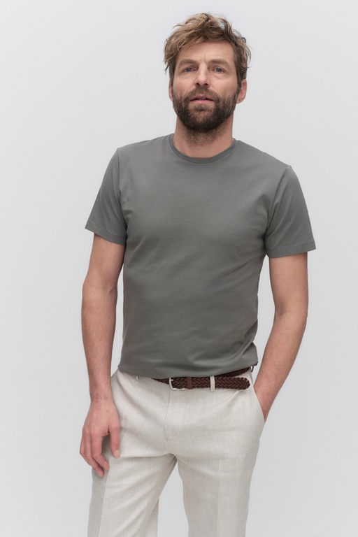 Core roundneck DUSTY GREEN